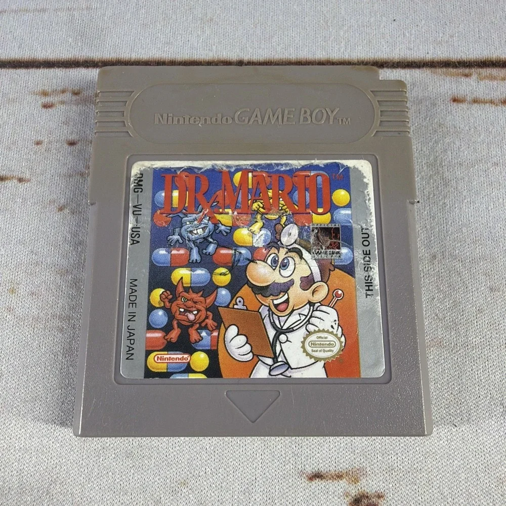 Dr. Mario (Nintendo Game Boy, 1990) Cartridge Only – Tested – Used